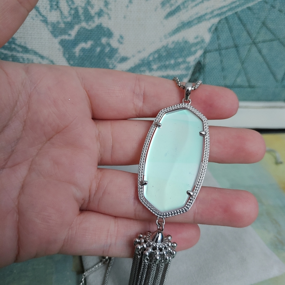 Kendra Scott Dichroic Glass Necklace - Picture 2 of 6